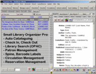 Small Library Organizer Pro screenshot